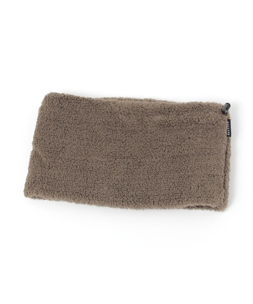 BAYFLOW(ベイフロー)の「ボアネックウォーマー(ストール/ショール・メンズ・グレー/ブラック/ブラウン/アイボリー・FREE)」の3枚目の写真