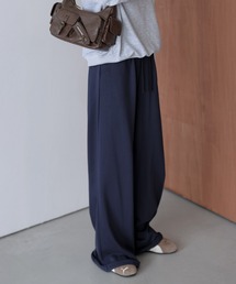 スウェットワイドパンツ