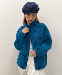TYPESERVICE（タイプサービス）の「Star Fleece Jacket [Blue]（その他アウター）」