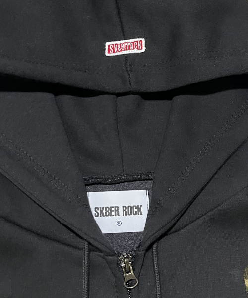 SK8ER ROCK(スケーターロック)の「Striking Cross Sweat Hood Zip-Up ((black))(パーカー・レディース・その他・FREE)」の4枚目の写真