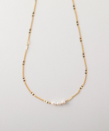 CALIN　STANDARD（カリンスタンダード）の「◆金属アレルギー対応◆◆made in japan◆マグネットポイントパールネックレス（ネックレス）」