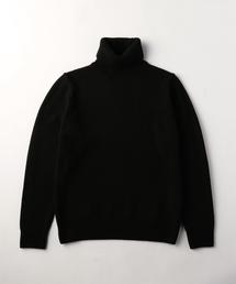 UNITED ARROWS | UAS ウール アクリル ローゲージ タートルネック ニット(ニット/セーター)
