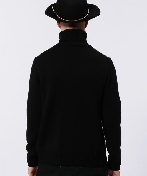 UNITED ARROWS(ユナイテッドアローズ)の「UAS ウール アクリル ローゲージ タートルネック ニット◆(ニット/セーター・メンズ・ホワイト/ブラック・MEDIUM/LARGE/X-LARGE/SMALL/XX-LARGE)」の10枚目の写真