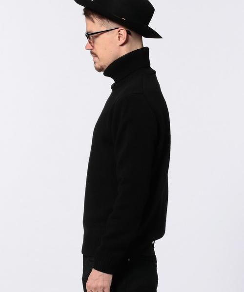 UNITED ARROWS(ユナイテッドアローズ)の「UAS ウール アクリル ローゲージ タートルネック ニット◆(ニット/セーター・メンズ・ホワイト/ブラック・MEDIUM/LARGE/X-LARGE/SMALL/XX-LARGE)」の12枚目の写真
