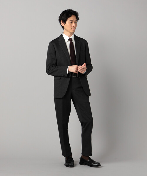 COMME CA MEN（コムサメン）の「【セットアップ対応】ハイゲージ千鳥 テーラードジャケット（テーラードジャケット・メンズ・ネイビー/チャコールグレー・M/L/S）」の22枚目の写真