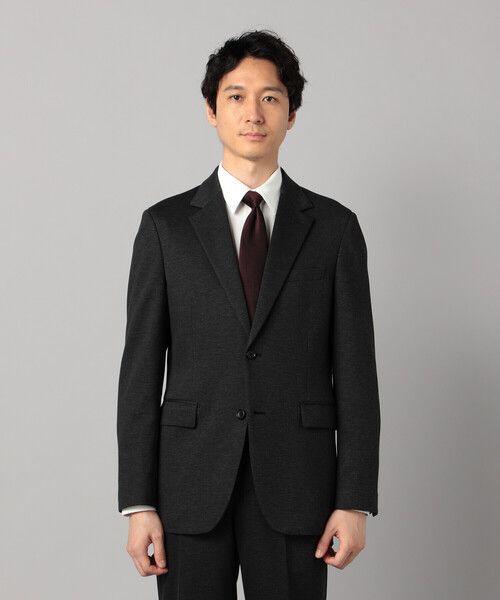 COMME CA MEN（コムサメン）の「【セットアップ対応】ハイゲージ千鳥 テーラードジャケット（テーラードジャケット・メンズ・ネイビー/チャコールグレー・M/L/S）」の10枚目の写真