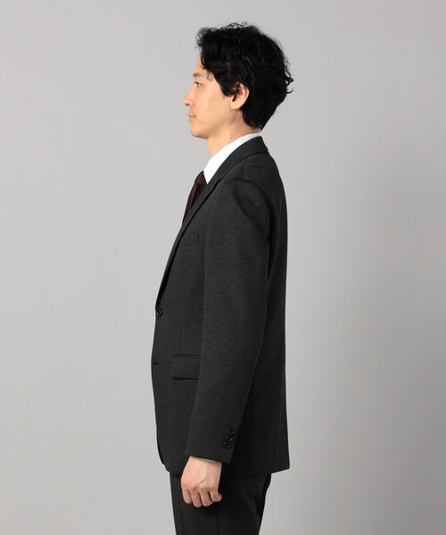 COMME CA MEN（コムサメン）の「【セットアップ対応】ハイゲージ千鳥 テーラードジャケット（テーラードジャケット・メンズ・ネイビー/チャコールグレー・M/L/S）」の11枚目の写真