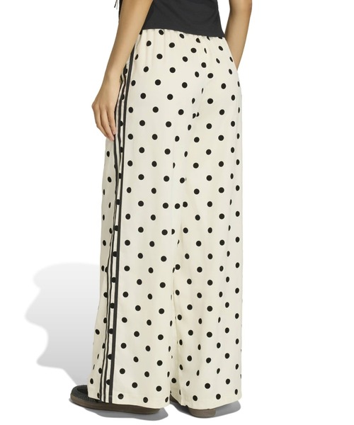 adidas（アディダス）の「adidas SATIN POLKA DOTS WIDE LEG PANT