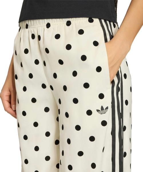 adidas（アディダス）の「adidas SATIN POLKA DOTS WIDE LEG PANT