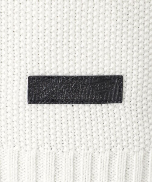 BLACK LABEL CRESTBRIDGE（ブラックレーベル・クレストブリッジ）の「ハイネックカーディガン（カーディガン/ボレロ・メンズ・ライトグレー/ネイビー/ブラック/オフホワイト・M/L/XL）」の21枚目の写真