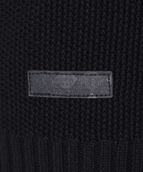 BLACK LABEL CRESTBRIDGE（ブラックレーベル・クレストブリッジ）の「ハイネックカーディガン（カーディガン/ボレロ・メンズ・ライトグレー/ネイビー/ブラック/オフホワイト・M/L/XL）」の11枚目の写真