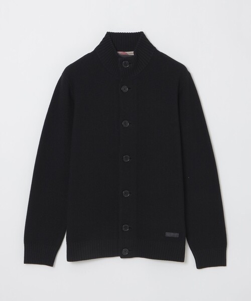 BLACK LABEL CRESTBRIDGE（ブラックレーベル・クレストブリッジ）の「ハイネックカーディガン（カーディガン/ボレロ・メンズ・ライトグレー/ネイビー/ブラック/オフホワイト・M/L/XL）」の10枚目の写真