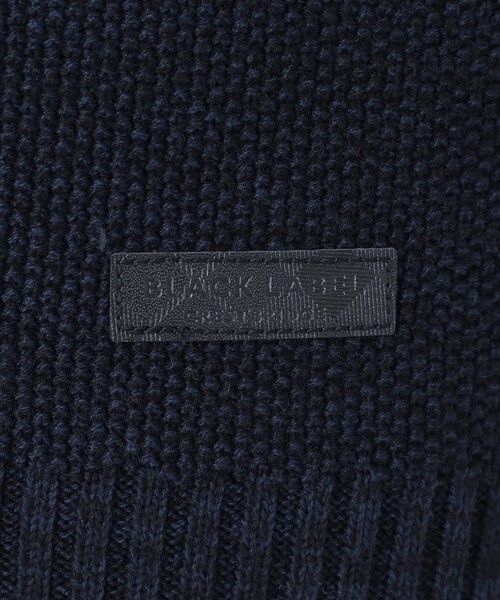 BLACK LABEL CRESTBRIDGE（ブラックレーベル・クレストブリッジ）の「ハイネックカーディガン（カーディガン/ボレロ・メンズ・ライトグレー/ネイビー/ブラック/オフホワイト・M/L/XL）」の6枚目の写真
