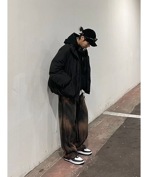 SEARCH410(サーチ410)の「ヴィンテージウォッシングワイドパンツブラック(その他パンツ・メンズ・その他・LARGE/MEDIUM)」の4枚目の写真