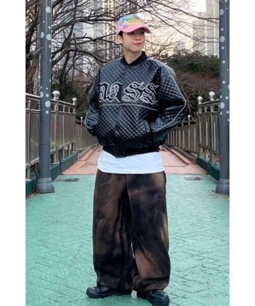 SEARCH410(サーチ410)の「ヴィンテージウォッシングワイドパンツブラック(その他パンツ・メンズ・その他・LARGE/MEDIUM)」の7枚目の写真