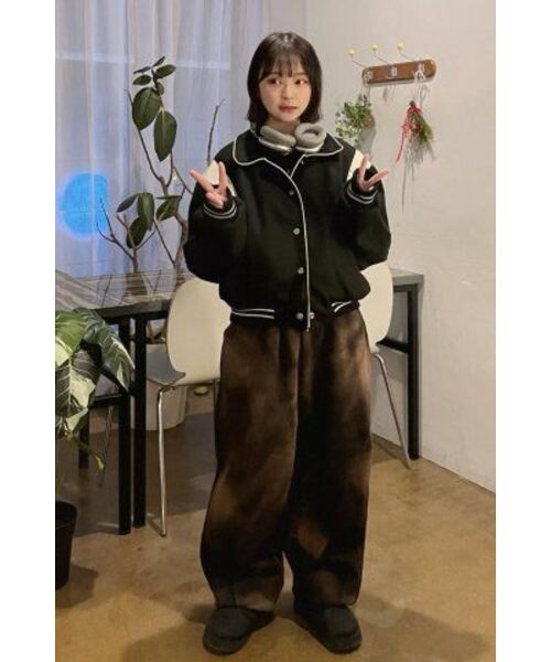 SEARCH410(サーチ410)の「ヴィンテージウォッシングワイドパンツブラック(その他パンツ・メンズ・その他・LARGE/MEDIUM)」の9枚目の写真