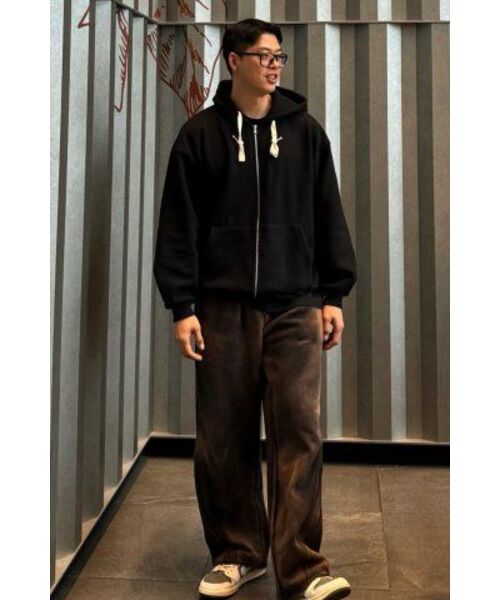 SEARCH410(サーチ410)の「ヴィンテージウォッシングワイドパンツブラック(その他パンツ・メンズ・その他・LARGE/MEDIUM)」の11枚目の写真