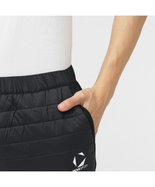 DESCENTE（デサント）の「デサント  【ACTIVE SUITS】THERMO ハイブリッドロングパンツ（その他パンツ・メンズ・ブラック・M/L/LL/3L）」の2枚目の写真