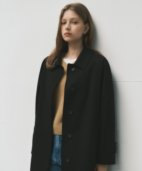WEDNESDAYOASISFORWOMEN（ウェンズデー オアシス フォー ウーマン）の「[アトリエエディション] W/マックトレンチコート_BLACK(W25-OT04)（その他アウター・レディース・ブラック・FREE）」の3枚目の写真