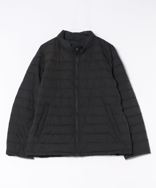 TAKA-Q(タカキュー)の「【3WAY フード脱着 ライナー付き】m.f.エディトリアルメンズ ハーフコート へリンボン(ステンカラーコート・メンズ・ブラック/ネイビー・MEDIUM/LARGE/X-LARGE/3L)」の6枚目の写真