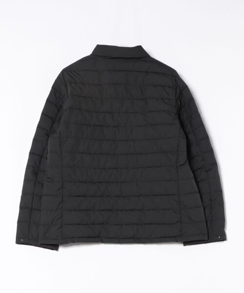 TAKA-Q(タカキュー)の「【3WAY フード脱着 ライナー付き】m.f.エディトリアルメンズ ハーフコート へリンボン(ステンカラーコート・メンズ・ブラック/ネイビー・MEDIUM/LARGE/X-LARGE/3L)」の7枚目の写真