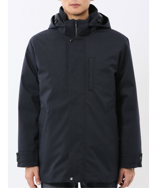 3WAY フード脱着 ライナー付き】m.f.エディトリアルメンズ ハーフ