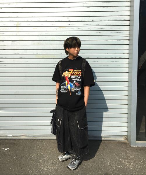 MAINBOOTH（メインブース）の「[アトム] スペースTシャツ(ブラック)（Tシャツ/カットソー・レディース・その他・3/2）」の9枚目の写真