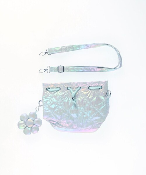 BRANSHES(ブランシェス)の「オーロラショルダーバッグ(ショルダーバッグ・キッズ・ラベンダー/サックスブルー・FREE)」の4枚目の写真