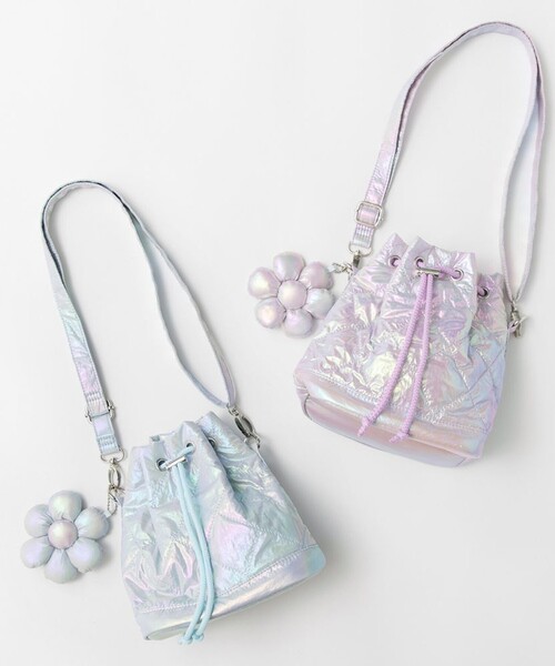 BRANSHES(ブランシェス)の「オーロラショルダーバッグ(ショルダーバッグ・キッズ・ラベンダー/サックスブルー・FREE)」の11枚目の写真