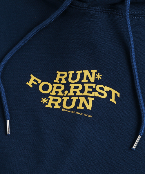 MENASOO（ミナス）の「For Rest Run Basic Hoodie_Navy（パーカー・レディース・ネイビー・SMALL/MEDIUM）」の13枚目の写真