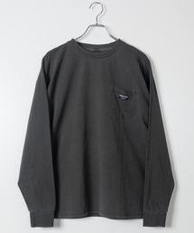 【ag】〔GERRY/ジェリー〕ピスデザインポケット ピグメント ロングスリーブTシャツ