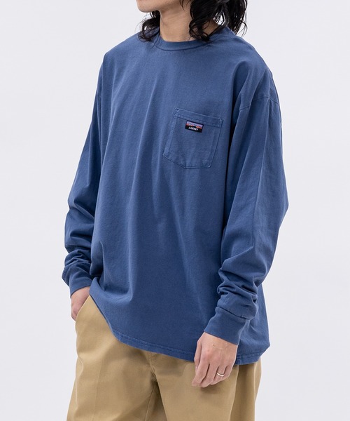 GERRY(ジェリー)の「【ag】〔GERRY/ジェリー〕ピスデザインポケット ピグメント ロングスリーブTシャツ(Tシャツ/カットソー・メンズ・ネイビー/グリーン/ブラック・MEDIUM/LARGE)」の17枚目の写真