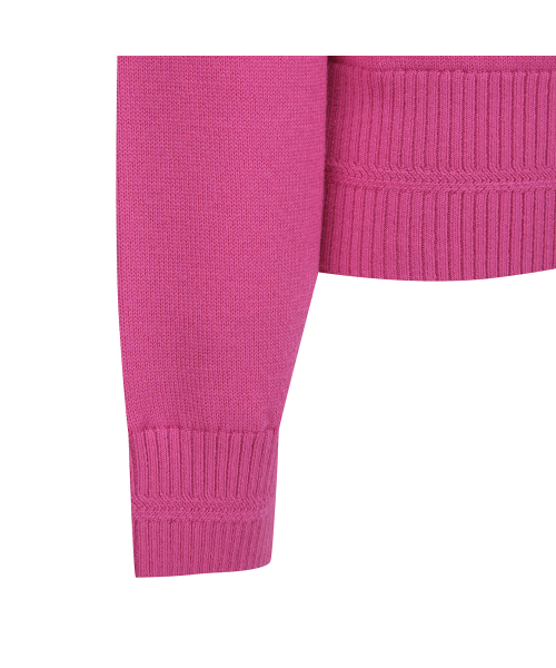 ANEW GOLF（アニューゴルフ）の「W LOGO PATTERN WIND BLOCK PULLOVER_PI（ニット/セーター・レディース・その他・X-SMALL/SMALL/MEDIUM）」の7枚目の写真