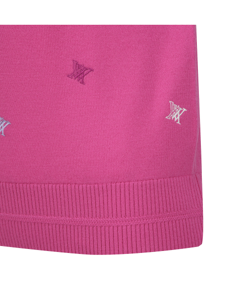 ANEW GOLF（アニューゴルフ）の「W LOGO PATTERN WIND BLOCK PULLOVER_PI（ニット/セーター・レディース・その他・X-SMALL/SMALL/MEDIUM）」の8枚目の写真
