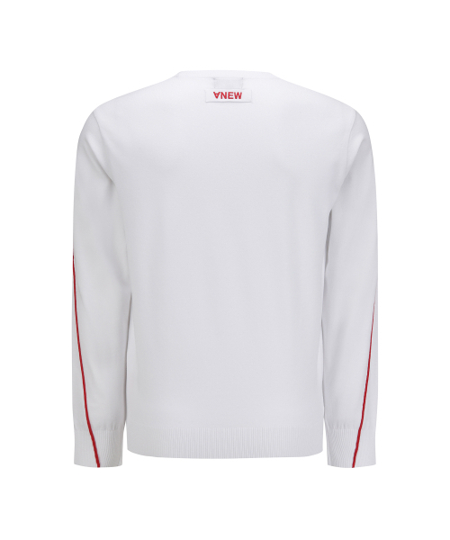 ANEW GOLF（アニューゴルフ）の「MEN SP ESSENTIAL SWEATER_WH（ニット/セーター・メンズ・その他・XXX-LARGE/MEDIUM/LARGE/X-LARGE/XX-LARGE）」の2枚目の写真