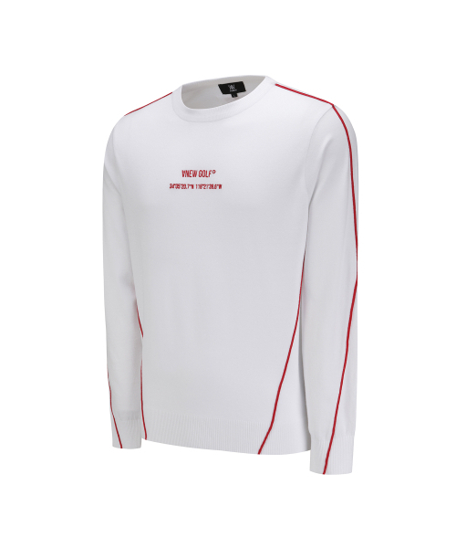 ANEW GOLF（アニューゴルフ）の「MEN SP ESSENTIAL SWEATER_WH（ニット/セーター・メンズ・その他・XXX-LARGE/MEDIUM/LARGE/X-LARGE/XX-LARGE）」の3枚目の写真
