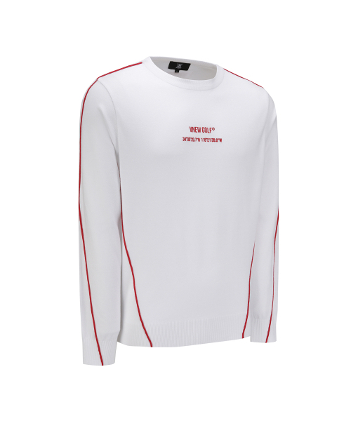 ANEW GOLF（アニューゴルフ）の「MEN SP ESSENTIAL SWEATER_WH（ニット/セーター・メンズ・その他・XXX-LARGE/MEDIUM/LARGE/X-LARGE/XX-LARGE）」の4枚目の写真