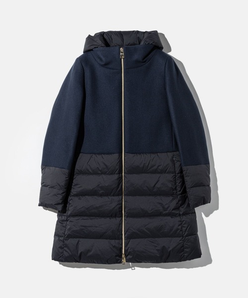 HERNO（ヘルノ）の「【予約】HERNO / コンビ フード ダウン コート