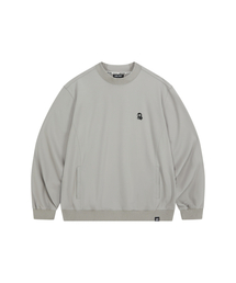 JAMIE WEST（ジェイミーウエスト）の「ニックモックネックスウェット（ライトグレー）（スウェット）」