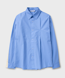 NONBLANK（ノンブランク）の「プリーツポイントシャツ_BLUE（シャツ/ブラウス）」