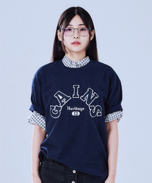 エンバーデリー ヘリテージ Tシャツ_ネイビー
