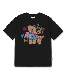 ambler（エムブラー）の「Color trip graphic short sleeve t-shirt AS1201 (black)（Tシャツ/カットソー・メンズ）」