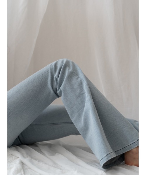 セール】flare stretch asanoha denim（デニムパンツ）｜AMATERAS