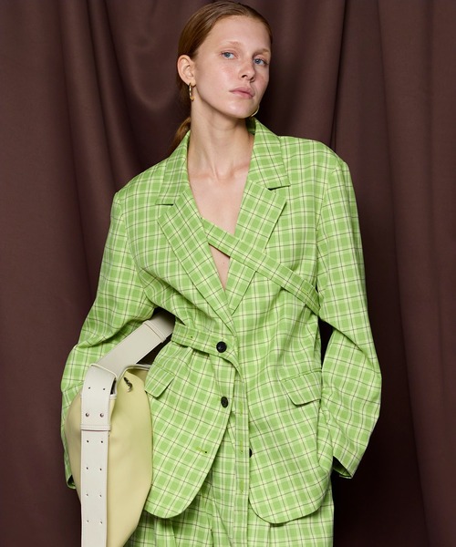 Multi-Way Check Jacket/マルチウェイチェックジャケット（テーラード