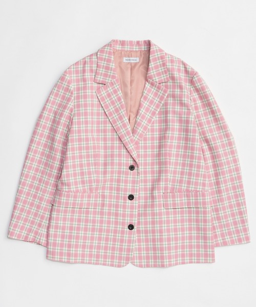 2026SPRING PRE-ORDER】Multi-Way Check Jacket/マルチウェイチェック