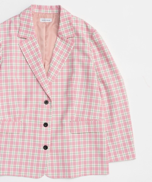 2026SPRING PRE-ORDER】Multi-Way Check Jacket/マルチウェイチェック