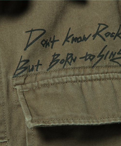 MOUSSY（マウジー）の「MOUSSY×AVIREX MILITARY SH（ミリタリージャケット・レディース・カモフラージュ/カーキ・FREE）」の7枚目の写真