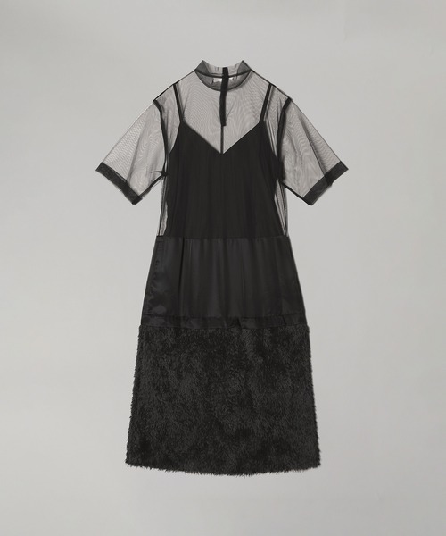 TOGA PULLA（トーガ プルラ）の「【TOGA PULLA】フリンジニットドレス