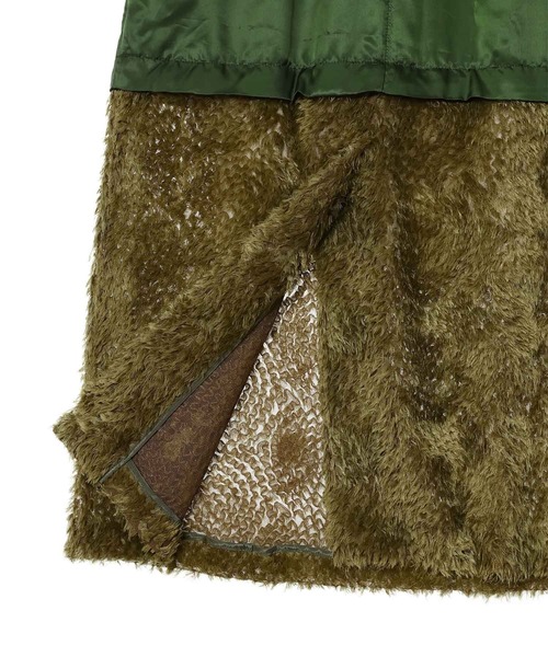 TOGA PULLA（トーガ　プルラ）の「TOGA PULLA Fringe tulle dress TP252-FH217（ワンピース・レディース・カーキ/ブラック・36）」の13枚目の写真