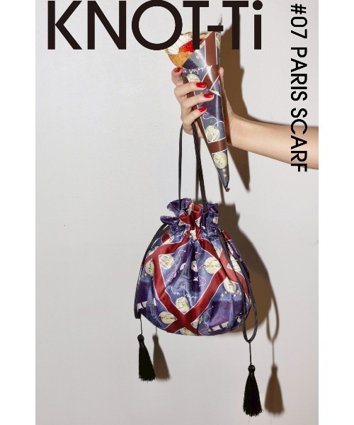 KNOT-Ti 巾着バッグ（Paris）（ショルダーバッグ）｜KEITA MARUYAMA